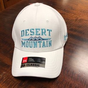 Under Armour stretch fit L/XL golf hat Desert Mt